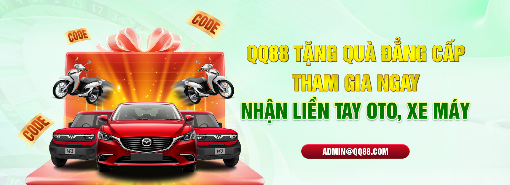 QQ88 tặng quà hấp dẫn liền tay
